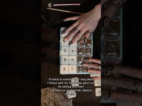 ASMR | Another Hour With The Five Below Paint Set 🎨 Preview