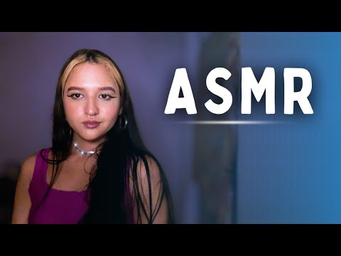 ASMR - pincéis na tela e sons de boca💜