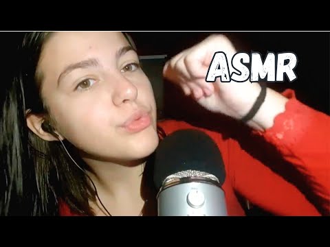 mouth sounds, hand movements e aleatoriedades • meu primeiro asmr com microfone!