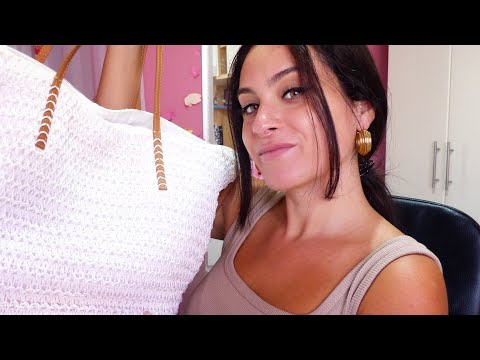 ASMR Vi mostro Cosa C'è Nella Mia Borsa Mare