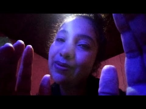 ASMR Cantando músicas para você relaxar e dormir enquanto faço carinho no seu rosto☔🎶