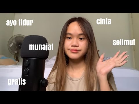 ASMR 20+ INDONESIAN TRIGGER WORDS