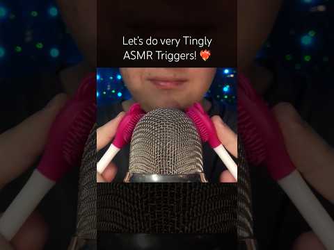 Very Tingly ASMR Triggers! ❤️ #asmr
