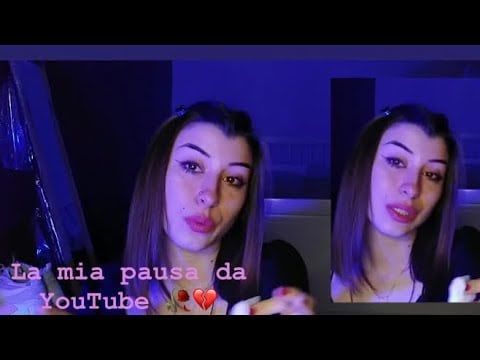 🇮🇹ASMR ITA•whispering intenso , il mio periodo NO🥀,il motivo della mia pausa da YouTube.. #asmr