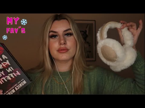 ASMR my January favorites❄️