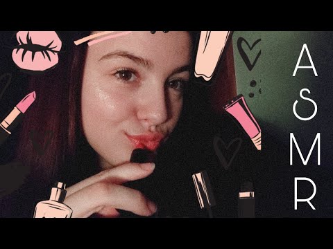 ASMR • maquia e sussurra com muita repetição de palavras