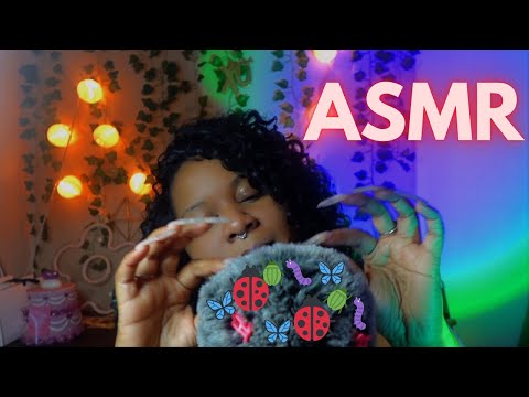 ASMR for those who lost their TINGLE ✨Lofi plucking ASMR 🦋 long nails + FAST TRIGGERS