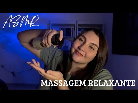 ASMR - MASSAGEM NO SEU PESCOÇO E EM SEUS OMBROS PARA RELAXAMENTO PROFUNDO