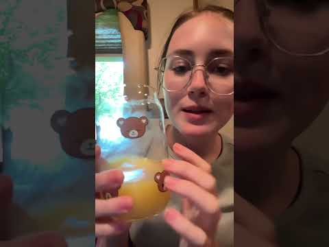 Le tapping est trop relaxant je trouve😴 #asmr #campping #tapping #verre #mignon