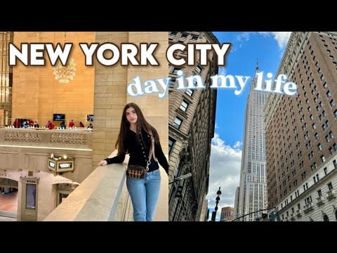 NEW YORK CITY CHRISTMAS day in my life