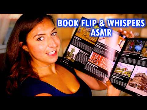 ASMR Relaxing Book Flip Through 📖✨ Page Turning, Tapping, Book Sounds & Gentle Whispering for Sleep