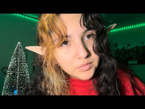 Asmr Santas Elf Inspects Your Brain & Finds ... Stuff ((Fast & Aggressive Tapping))