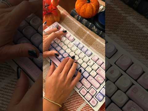 Creamy Keyboard #relax #asmrtriggers #asmr