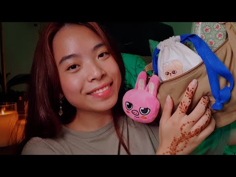 ASMR What's In My Bag 👜 Cute & Practical! 🧸 (Soft Spoken)