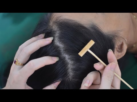 ASMR Relaxing Hair Tingles, Real Person Scalp Scratch, Scalp Massage For Relaxation