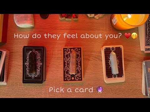 How do they currently feel about you? 🤔♥️🤭Pick a card Tarot LOVE reading 💞
