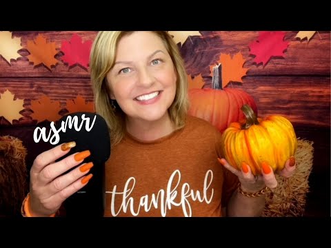 ASMR 🎃🍁🍂 Fall Haul (Tapping & Scratching: Wood, Foam, Resin, Plastics...)