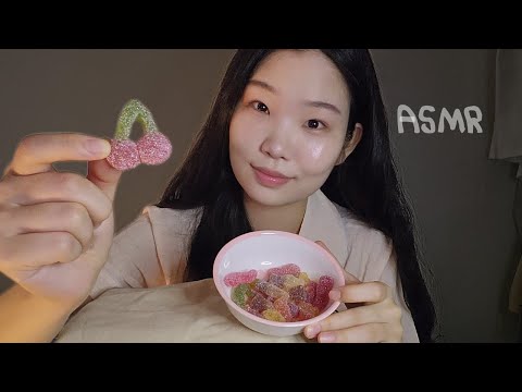 [1시간] ASMR 수다🍒젤리 먹으며 mbti 성격유형검사 함께해요❣️ | 위스퍼링 속삭임 팅글 수다 asmr 1시간 | 핀마이크 talking ,whispering asmr