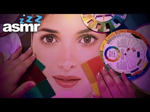 ASMR Ultimate Color ANALYSIS for CELEBRITIES: Winona Ryder & Gwyneth Paltrow