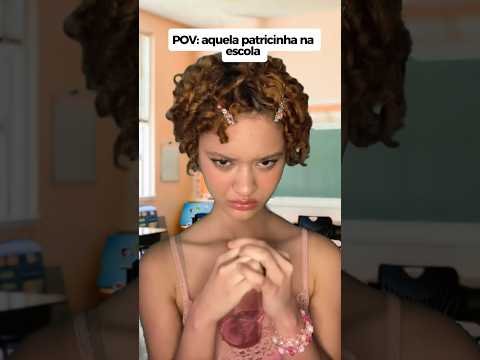 POV: aquela patricinha na escola #asmr #pov #povs #asmrvideo #comedia #humor #comedy #funny #relax