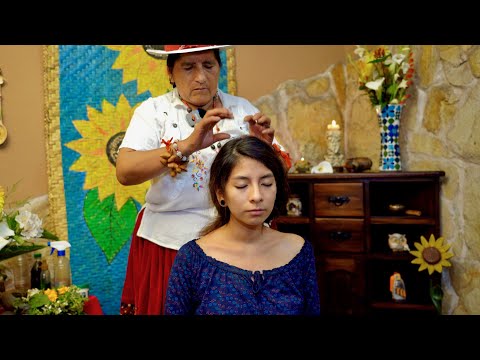 Doña Rosa's relaxing ASMR Massage with soft sounds & gentle whispering for relaxation & sleep
