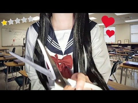 ASMR | OBSESSED Classmate Gives You a Haircut RP 