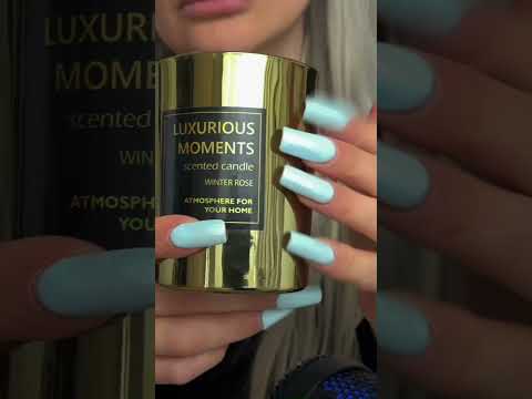 ASMR Satisfying Candle Tapping 🕯️ #asmrtapping