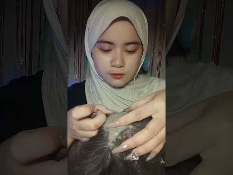MENCARI KUTU DI RAMBUT 💇🙍 #asmrvideo