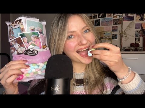 ASMR | MARSHMELLOW the best soft eating sounds!!! (cupped eating) 