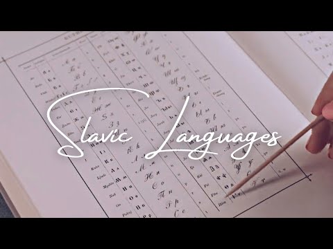 ASMR The Slavic Languages (soft spoken, map tracing)