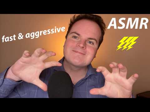The Fast & Aggressive ASMR Video That NEVER Lets You Relax *very tingly*