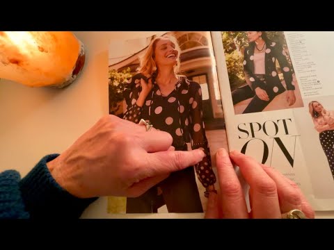 Whisper ASMR Relaxing Flip Through Chico Women’s Clothing Catalog