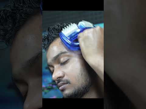 Oddly Satisfying Head Scratching ASMR Massage #shorts