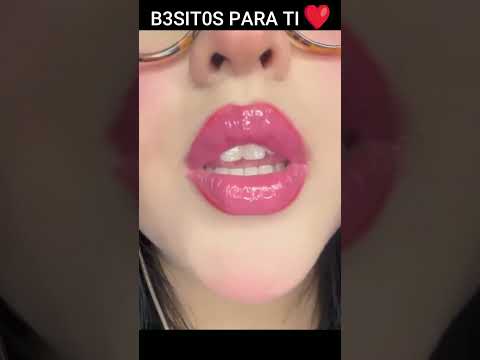 ASMR Te Doy Besitos Lentos 😘 Spit Painting Relajante Para Dormir Tranquilo