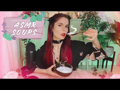 ASMR Super Satisfying SOUPS Triggers For Sleep 🍲  ( No Talking )