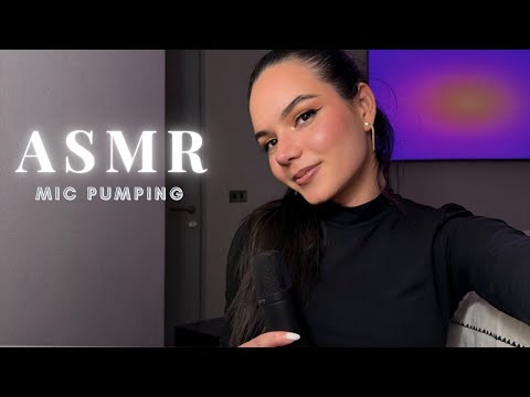 ASMR | Intense Mic Pumping Untill You Sleep | Fast & Aggressive Triggers & Mic Scratching