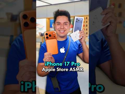 ASMR with the NEW iPhone 17 Pro | Apple Employee Roleplay 📱