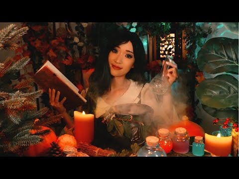 ASMR  🧙🏻‍♀️⚡️ Professeur de potions magiques dans une école de sorciers (roleplay)