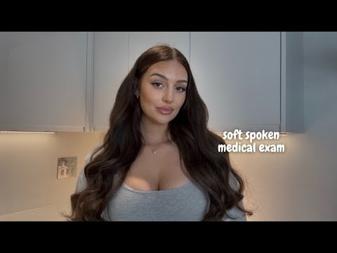 ASMR Soft Spoken Medical Exam
