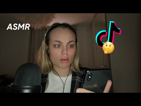 ASMR ✨Reacting to TikTok asmr ✨ part 2