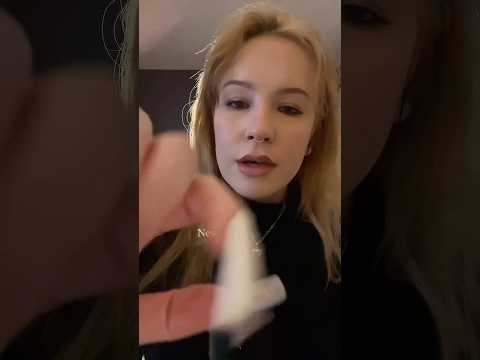 Long nails (touching your face) ASMR