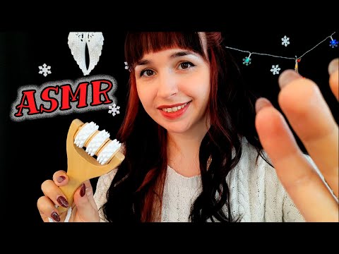 АСМР❄ Зимний вечер ❤ Массаж рук и спины ❄ ASMR Massage