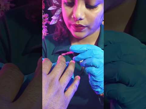 ASMR Doing Your Manicure 💅#asmr #asmrshraboni #shorts