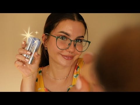 ASMR ☀️ przyjaciółka robi Ci wakacyjny makijaż i testuje na Tobie nowe kosmetyki 😎 roleplay