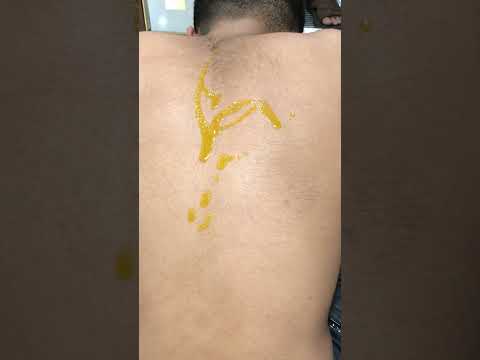 Back Massage ASMR #asmrsounds #backmassage #loudbackcracking #barbershop #relaxing #lahoribarber