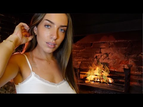 I warm you up in front of the fire (Aspen London ASMR)