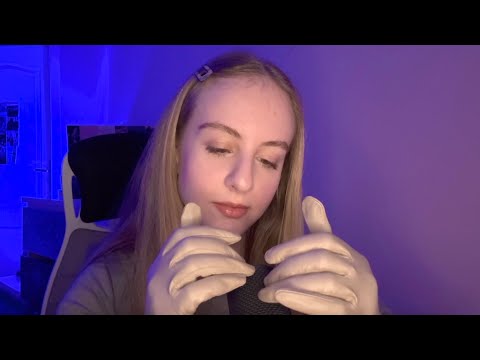 ASMR Mic Triggers With Gloves, Tapping, Scratching And Rambling! 😴