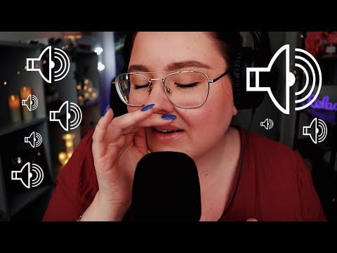 ASMR Echo sounds ♥ mouthsounds, singing, hand movements