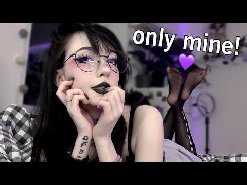 ASMR Obsessive Goth Girl is suuuper into You 💋💜
