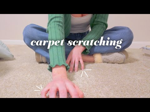 lofi rug and fabric scratching ASMR